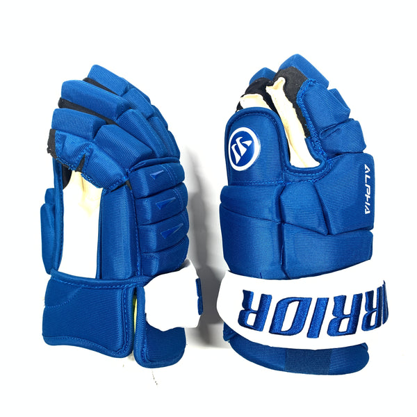 Warrior Alpha DX - Pro Stock Glove (Blue/White)