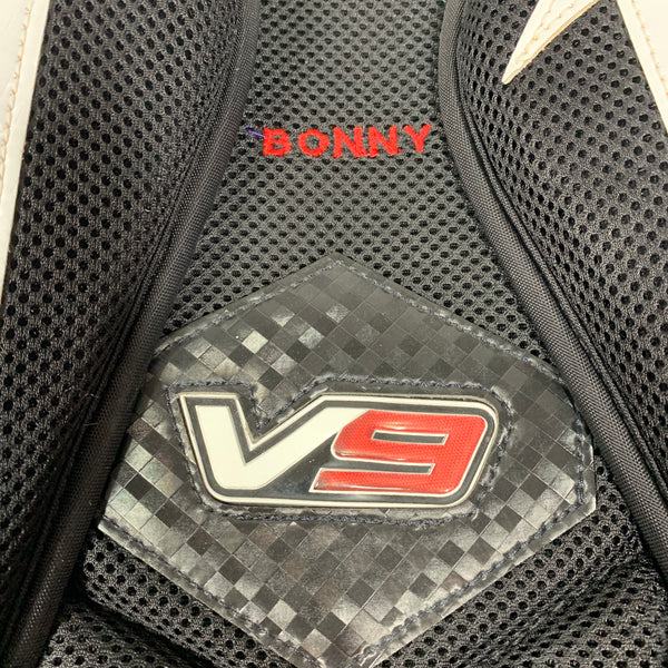 Vaughn Velocity V9  - Used Pro Stock Goalie Chest Protector (Black/Red)