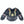Load image into Gallery viewer, Vaughn VE8  - Used Pro Stock Goalie Chest Protector (Black/Gold)
