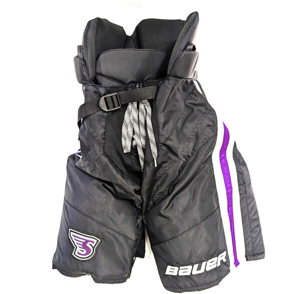 Bauer Pro Series - NCAA Pro Stock Hockey Pants (Black/Purple)