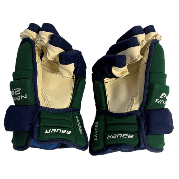 Bauer Nexus 2N - NCAA Pro Stock Glove (Green/Blue)