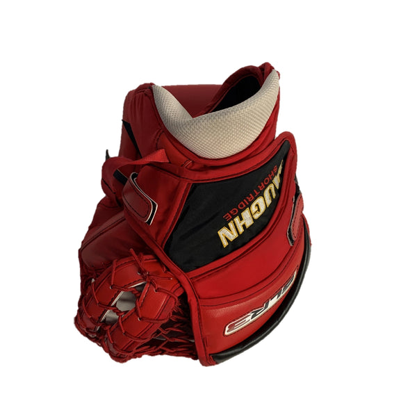 Vaughn Ventus SLR3 - Used Pro Stock Goalie Glove - (Red/Yellow/White)