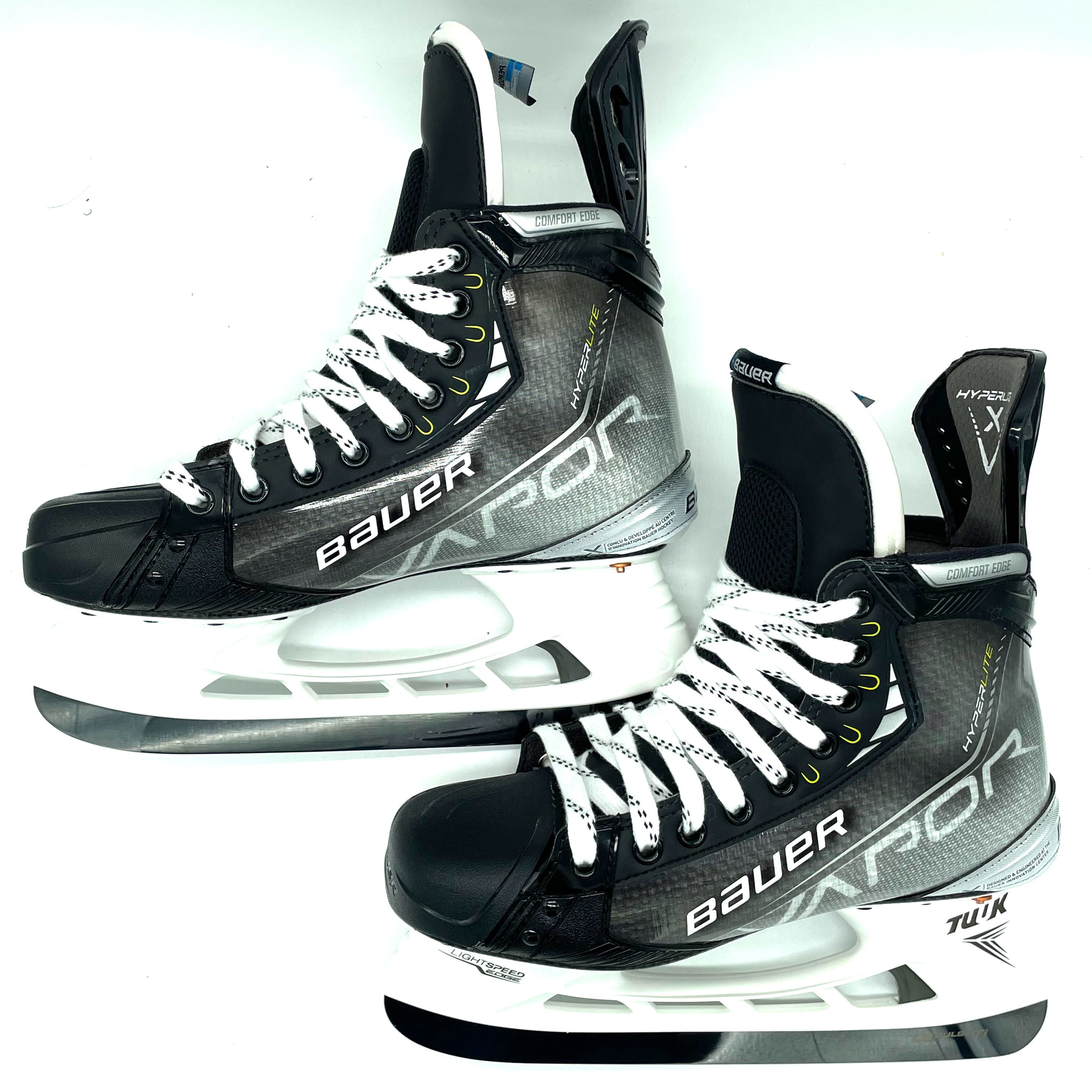 Patins de hockey Bauer Vapor Hyperlite Pro Stock - Taille 8.25D - Scott Laughton