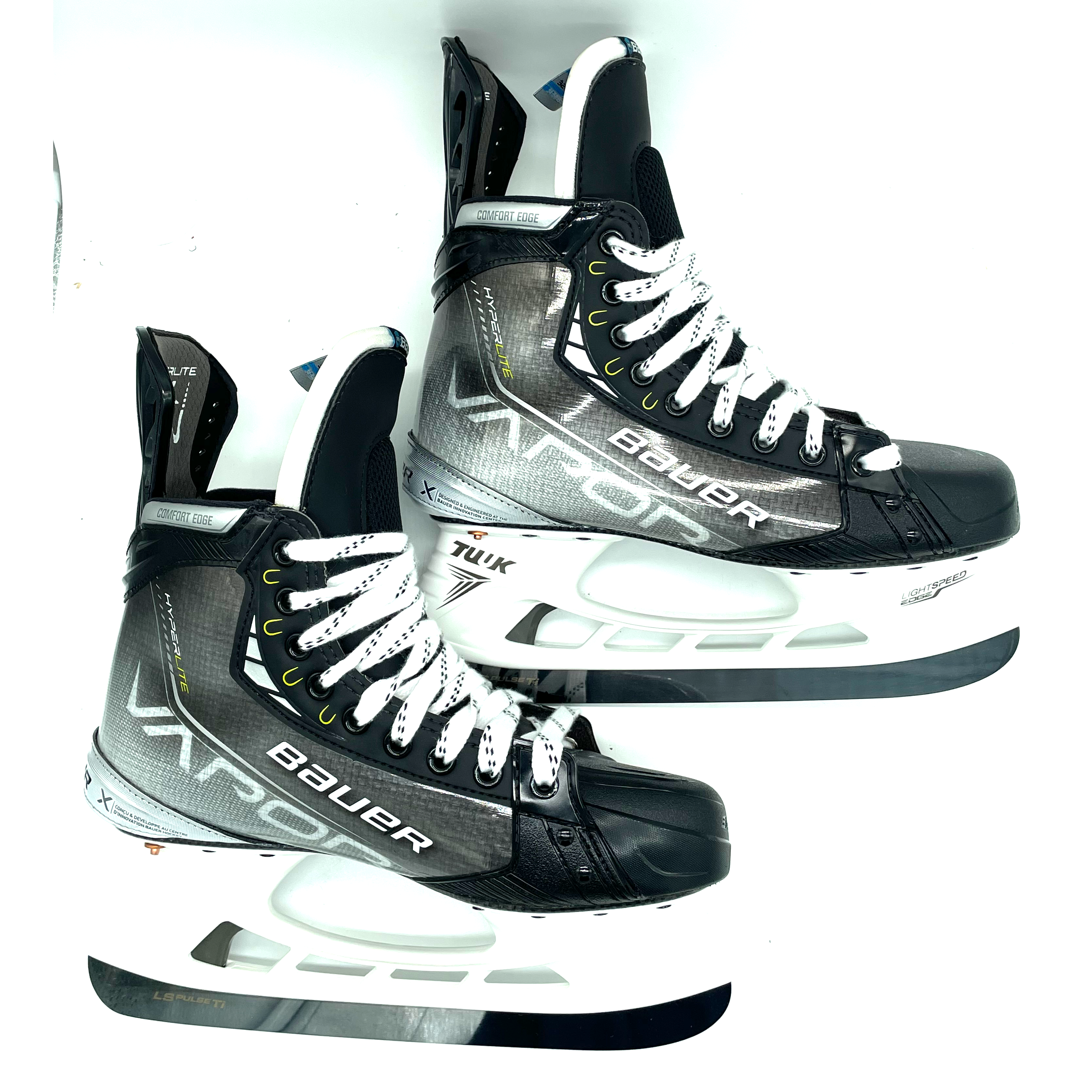 Patins de hockey Bauer Vapor Hyperlite Pro Stock - Taille 8.25D - Scott Laughton