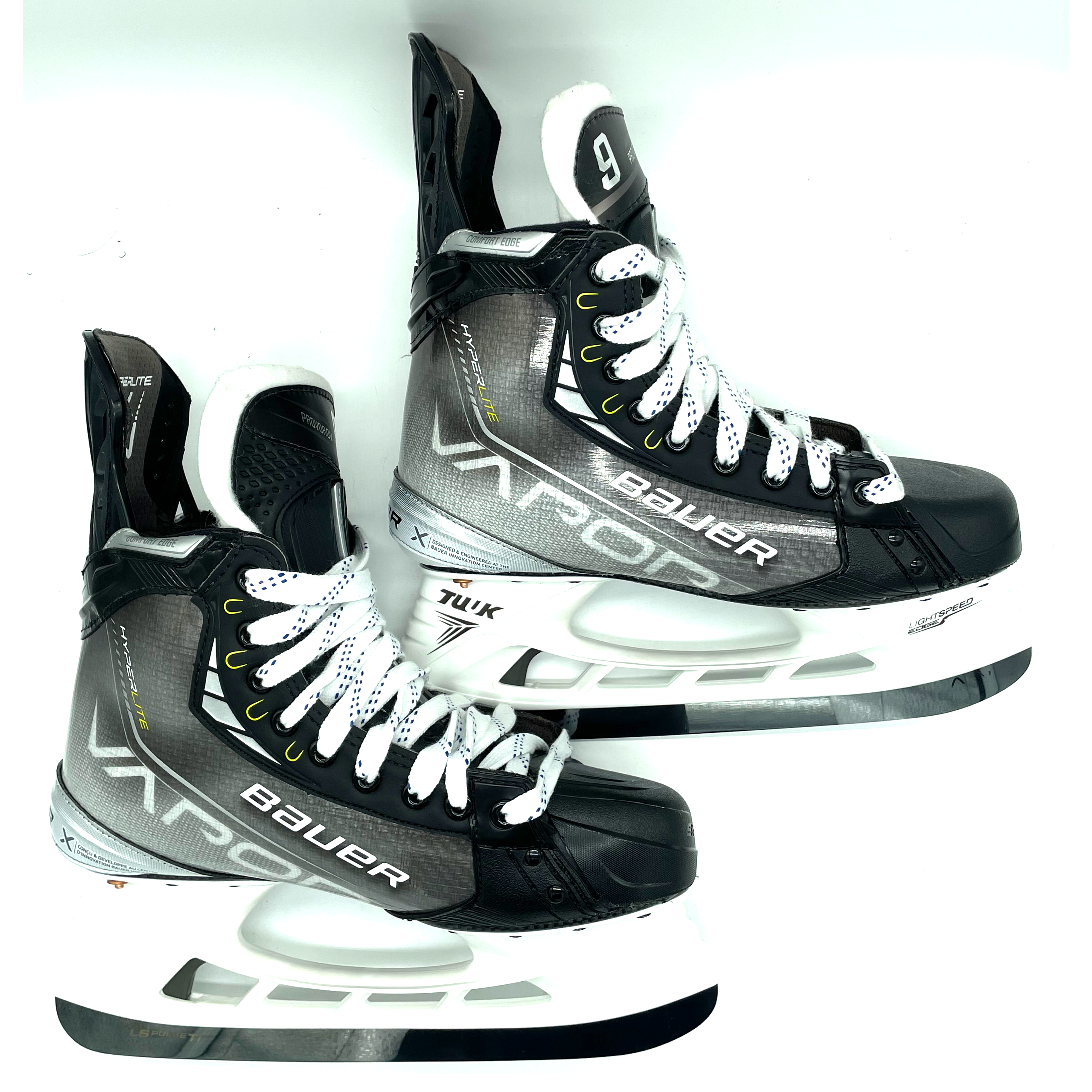 Bauer Vapor Hyperlite - Patins de hockey Pro Stock - Taille 9.25E - Ivan Provorov