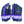 Load image into Gallery viewer, Bauer Nexus Team Gloves - NCAA Pro Stock Gloves (Black/Purple)
