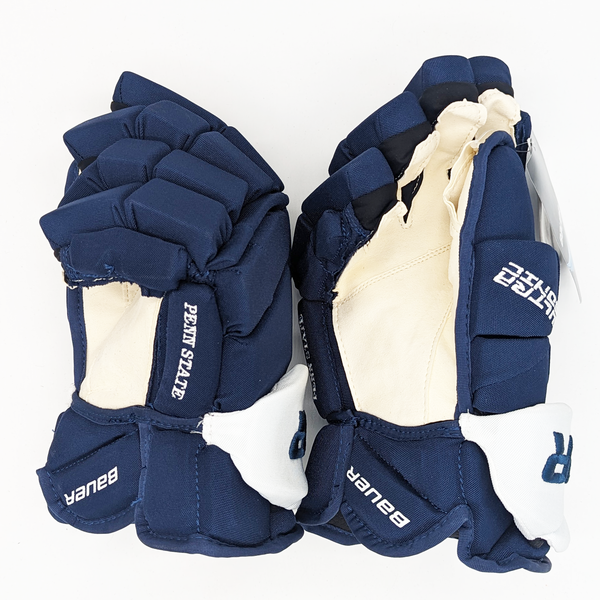 Bauer Supreme Ultrasonic - NCAA Pro Stock Gloves (Navy/White)