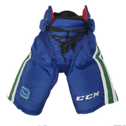 Pantalon de hockey CCM HP45 Pro Stock – Canucks de Vancouver (LNH) – Vert/Blanc/Bleu