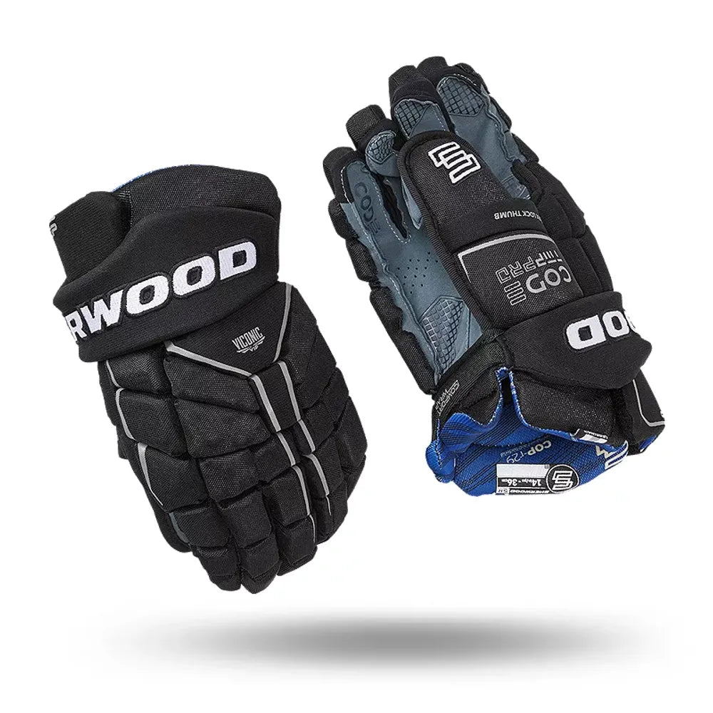 Sherwood Code TMP Pro - Senior Hockey Glove (Black)