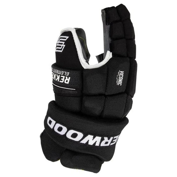 Sherwood Rekker Element One - Senior Hockey Glove (Black)